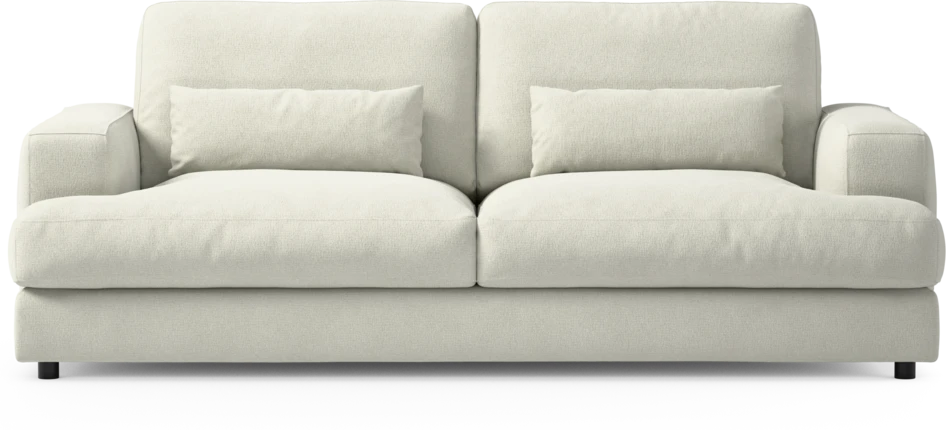 Noma - 3-sits soffa - Vit