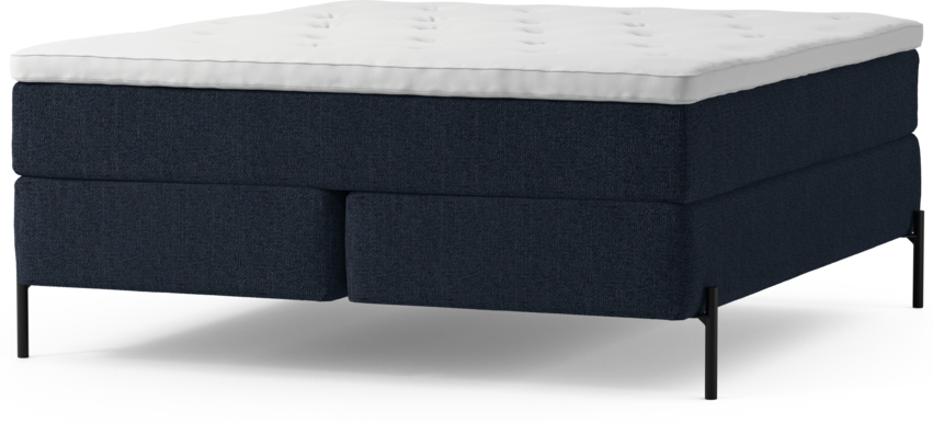 Delux Dream - Kontinentalsäng, dubbelsäng med bäddmadrass och sängben