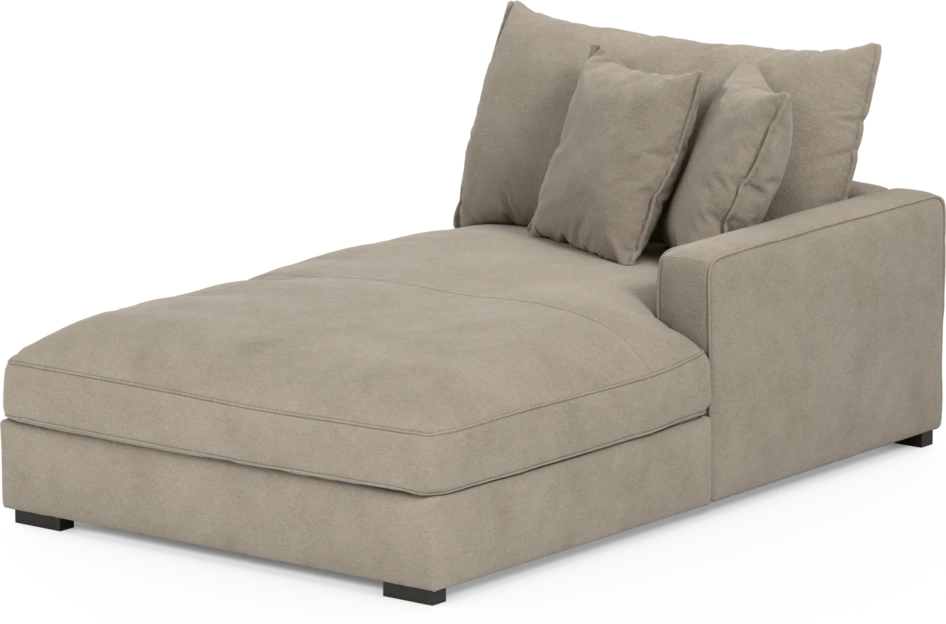 Rossi - Schäslong höger - Beige