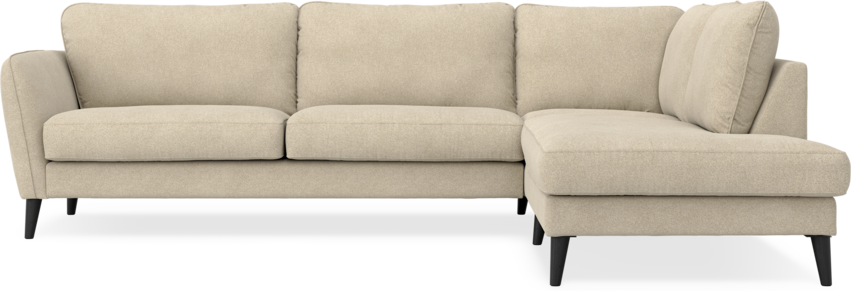 Bridge - 3-sits soffa med divan höger - Beige