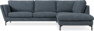 Madison Lux - 3-sits soffa med divan höger - Vit