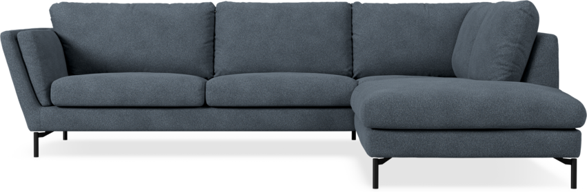 Madison Lux - 3-sits soffa med divan höger - Vit