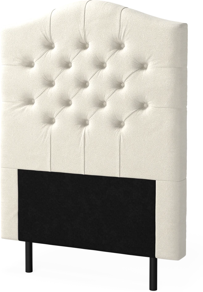 New York välvd - Sänggavel, 90-210 cm - Beige