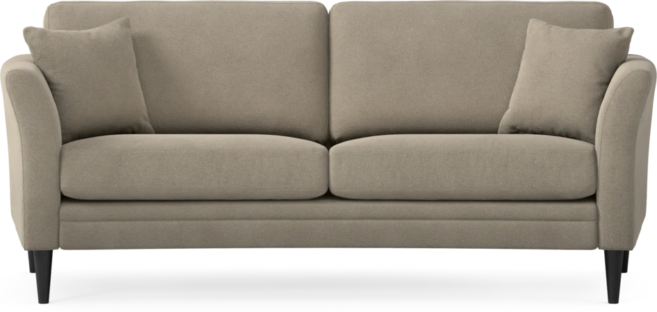 Eden - 2,5-sits soffa svängd - Beige