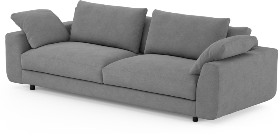 Amie - 4-sits soffa - Grå
