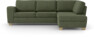 Friday - 2,5-sits soffa med divan höger - Grön