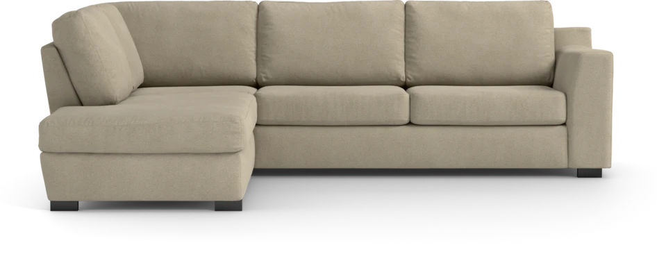 Friday - 2,5-sits soffa med divan vänster - Beige