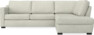 Friday - 2,5-sits soffa med divan höger - Beige