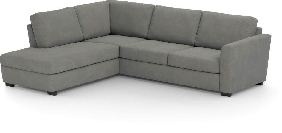 Friday - 2,5-sits soffa med divan vänster - Grå