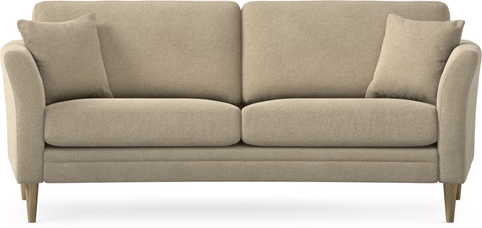 Eden - 2,5-sits soffa svängd - Beige