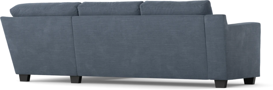 Friday - 2,5-sits soffa med divan höger - Blå