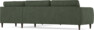 Bridge - Hörnsoffa, 3+2-sits - Grön