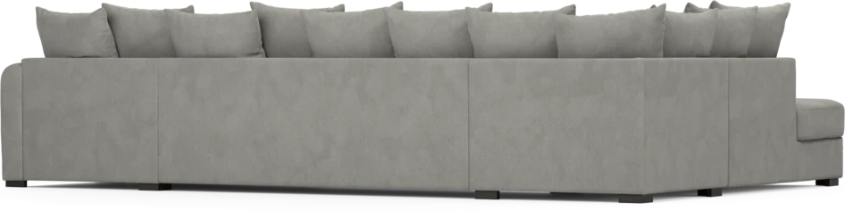 Town - 3-sits soffa med divan vänster och schäslong höger - Grå