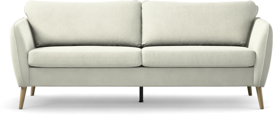 County - 2,5-sits soffa - Vit