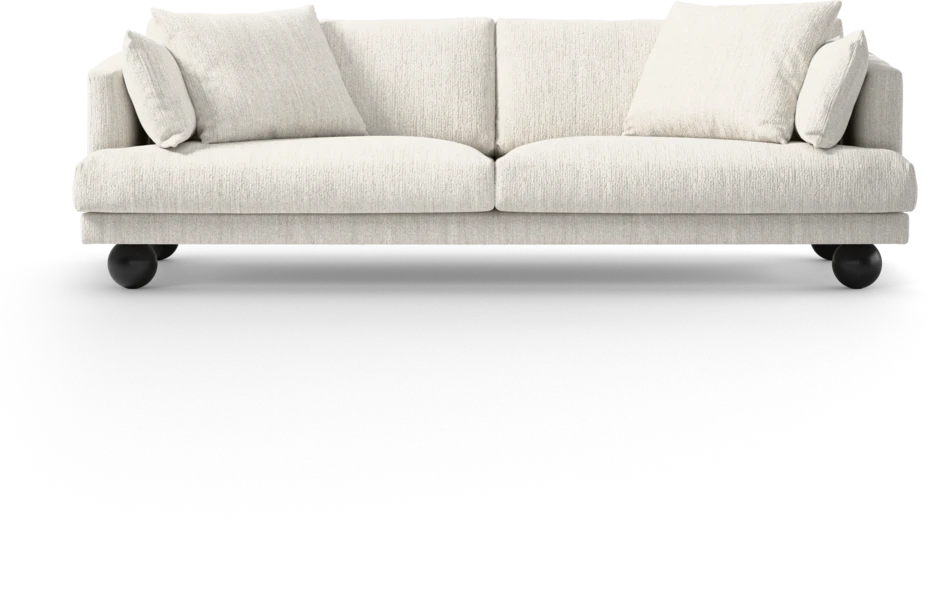 Harper - 4-sits soffa - Vit