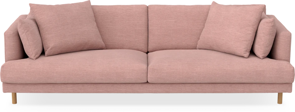 Harper - 4-sits soffa - Rosa