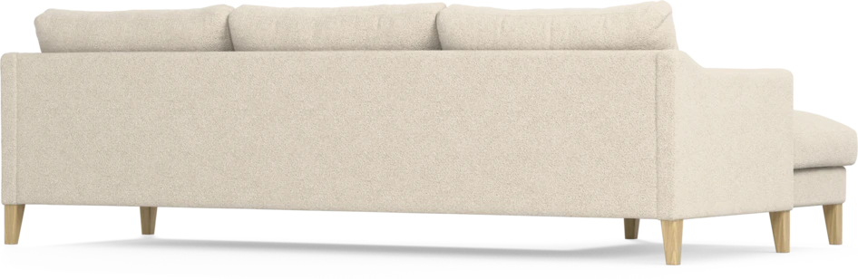 Winston - 3-sits soffa med schäslong, vändbar - Beige