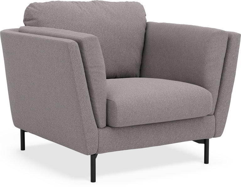 Madison Lux - Fåtölj, 70 cm - Grå