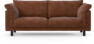 Cherrie - 2,5-sits soffa, fast klädsel - Orange