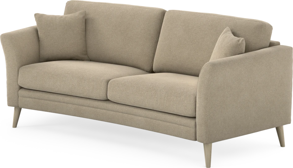 Eden - 2,5-sits soffa svängd - Beige