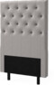 Delux Pikerad XL - Sänggavel, 90-210 cm - Grå