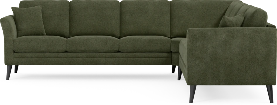 Eden - Hörnsoffa, 3+3-sits - Grön