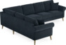 Eden - Hörnsoffa, 2+3-sits - Blå