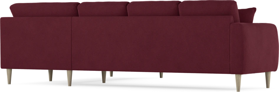 Eden - Hörnsoffa, 3+2-sits - Röd