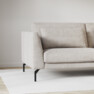 Willow - 3-sits soffa, hel dyna, fast klädsel - Beige