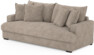 Mila - 3-sits soffa, hel dyna - Beige