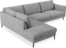 Madison Lux - 3-sits soffa med divan vänster - Vit
