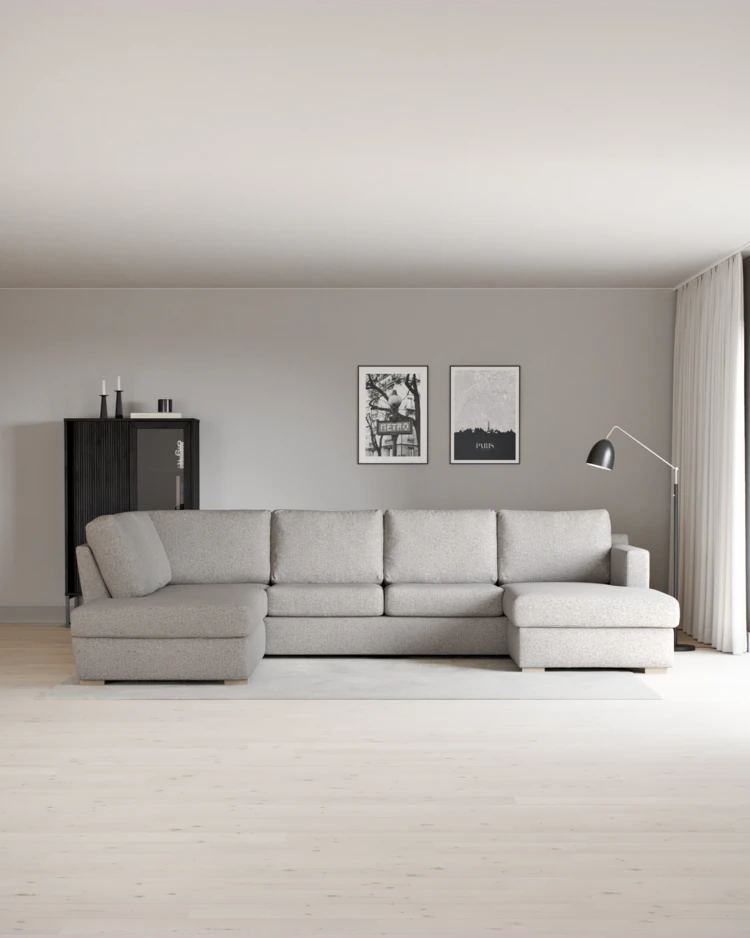 Friday - 3-sits soffa med divan vänster och schäslong höger - inspiration