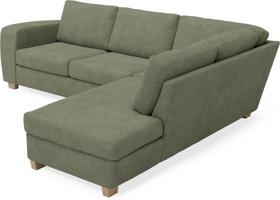 Friday - 2,5-sits soffa med divan höger - Vit
