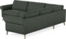Bridge - Hörnsoffa, 3+2-sits - Grön