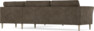 Bridge - Hörnsoffa, 3+3-sits - Brun