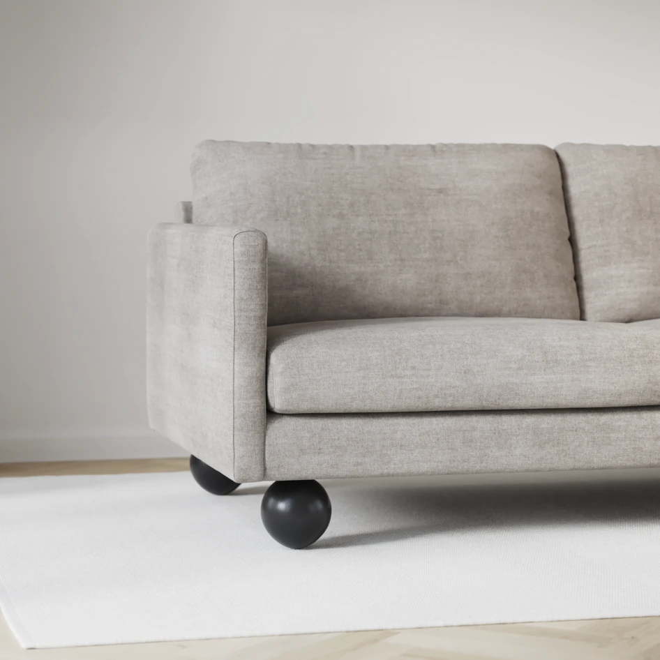 Madison Lux - Hörnsoffa med schäslong höger - Beige
