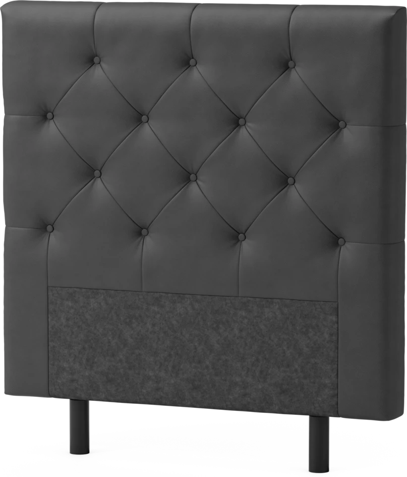 Delux Pikerad Låg - Sänggavel, 90-210 cm