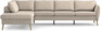 County - 3-sits soffa med divan vänster - Beige