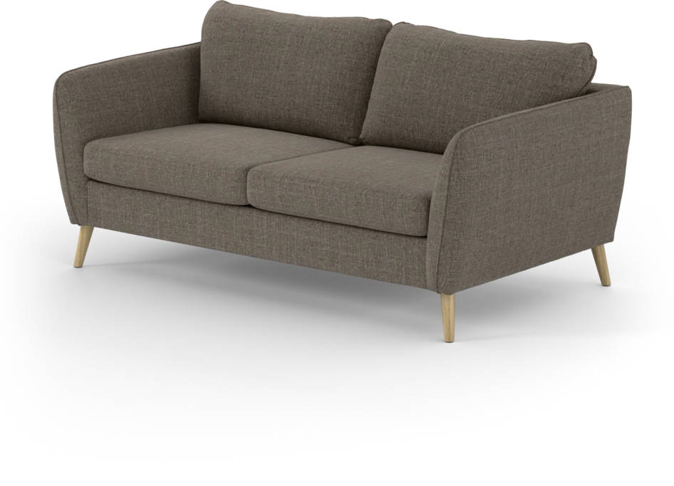 County - 2-sits soffa - Brun