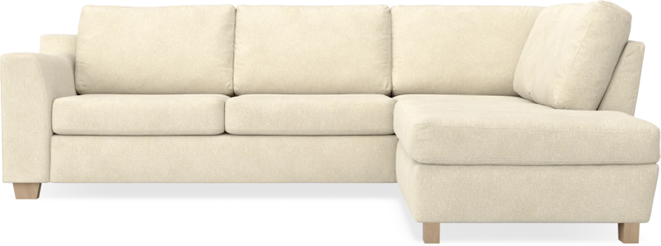 Friday - 2,5-sits soffa med divan höger - Beige