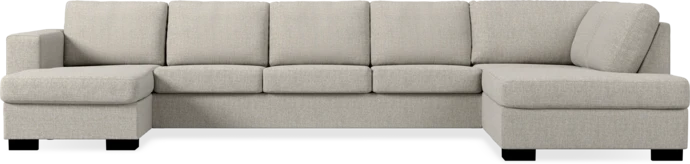 Nevada, 4-sits soffa med schäslong vänster och divan höger