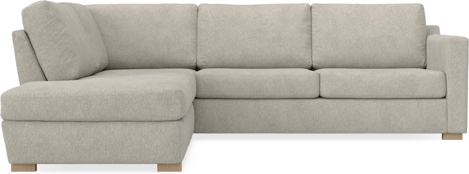 Friday - 2,5-sits soffa med divan vänster - Beige