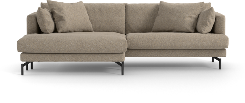 Harper - 4-sits med schäslong XL vänster - Beige