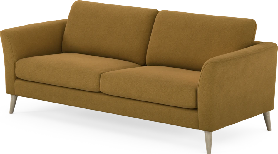 Bridge - 3-sits soffa - Gul