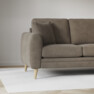 Eden - 3-sits soffa svängd - Beige