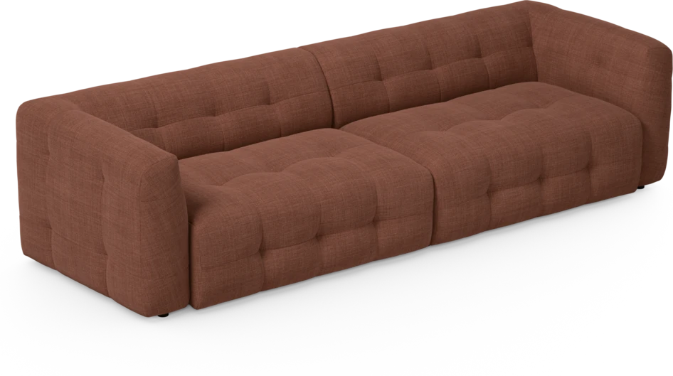 Bella Grande - 4-sits soffa - Orange