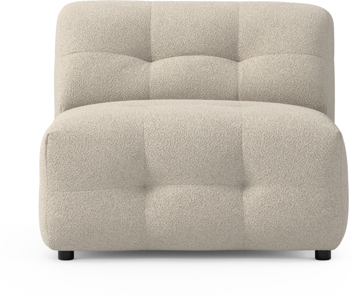 Bella - 1-sits utan armstöd - Beige