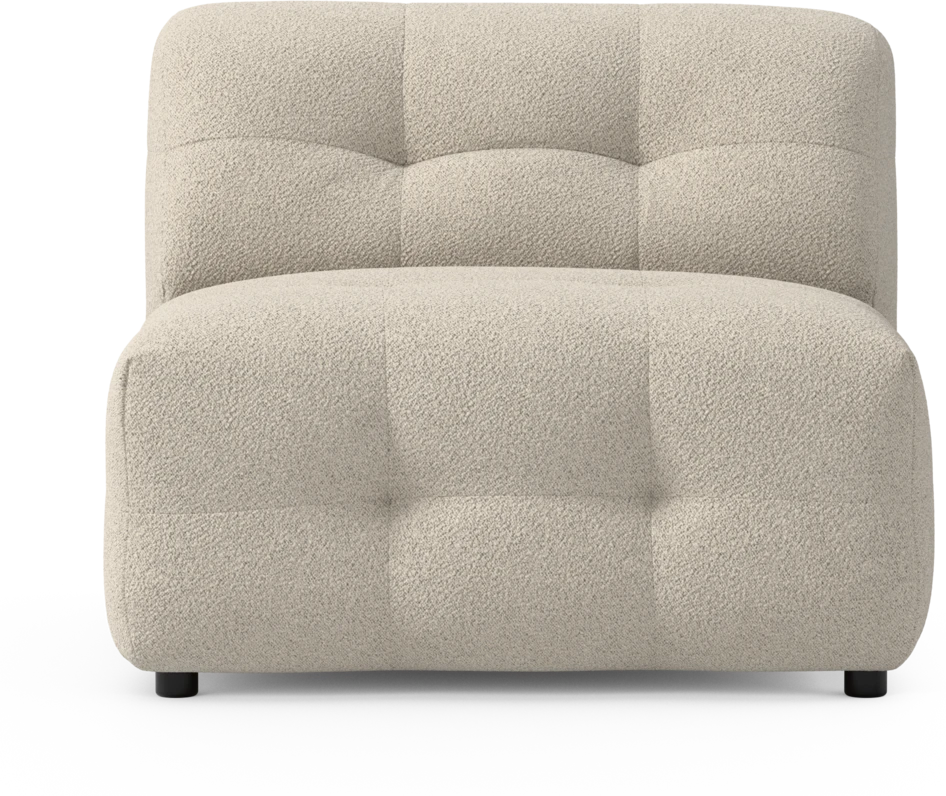 Bella - 1-sits utan armstöd - Beige