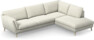 Madison Lux - 3-sits soffa med divan höger - Vit