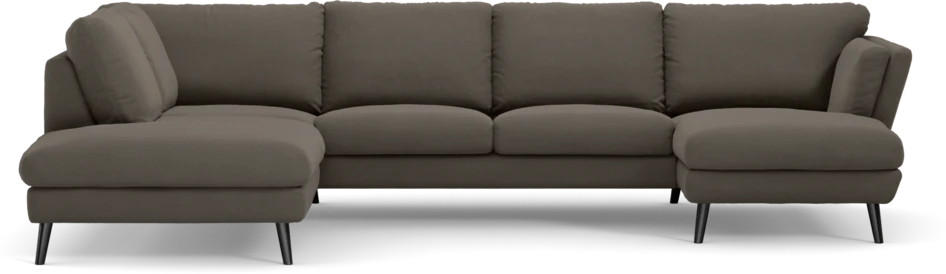 Madison Lux - 2-sits soffa med divan vänster och schäslong höger - Beige